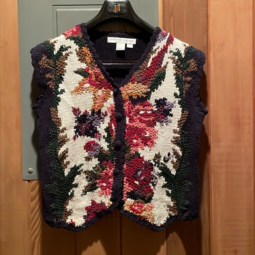 Jennifer and Company vintage vest